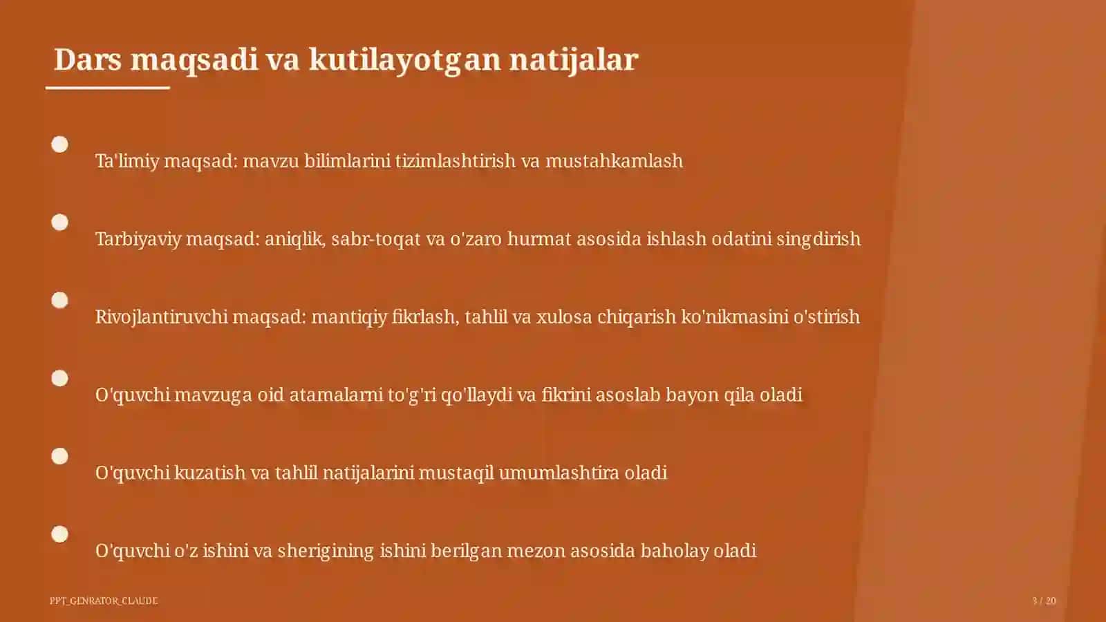 Kattalarga hurmat, kichiklarga izzat (2-sinf) 3