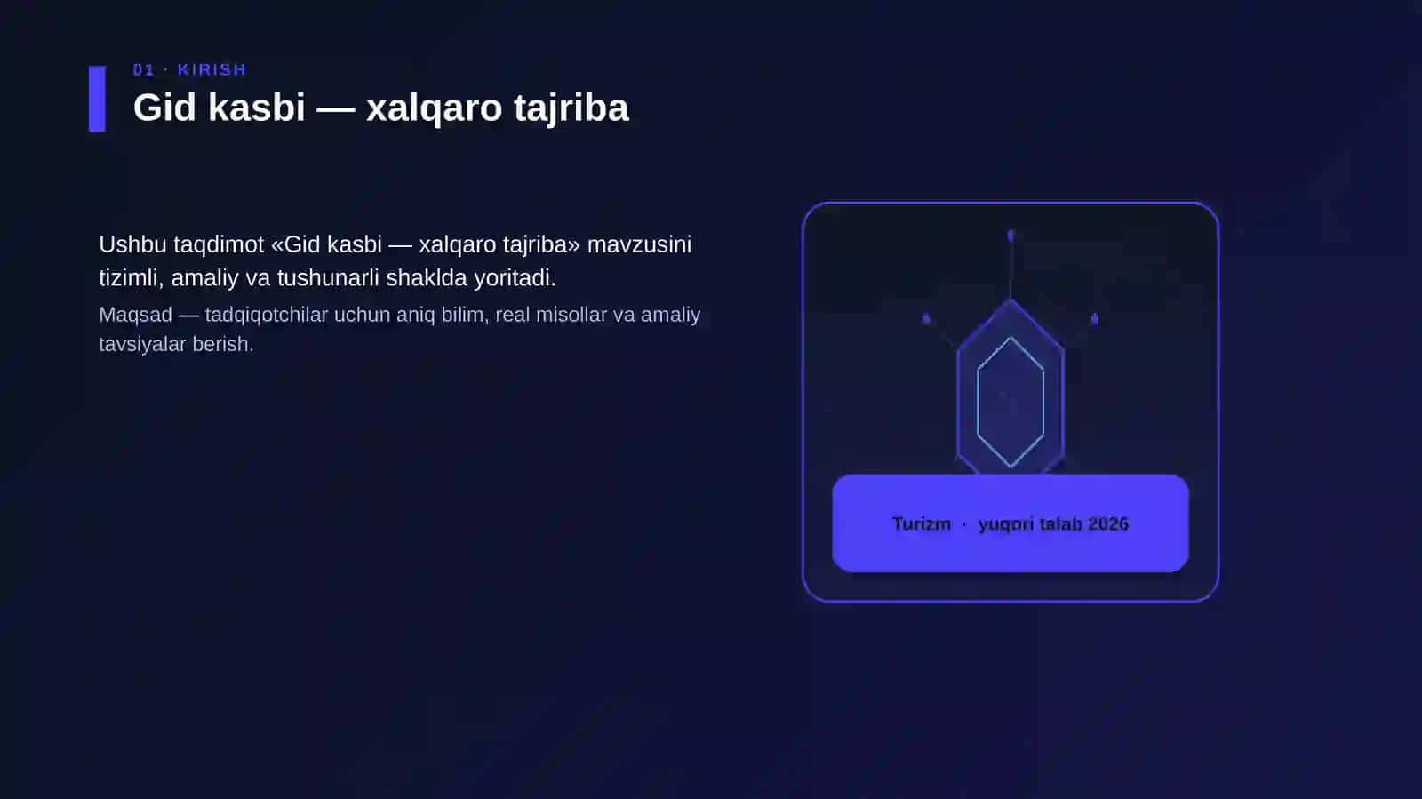 Gid kasbi — xalqaro tajriba 3