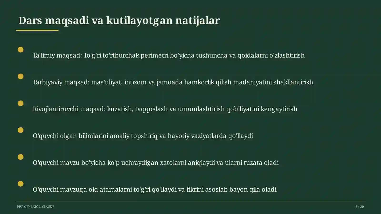 To'g'ri to'rtburchak perimetri (2-sinf) 3