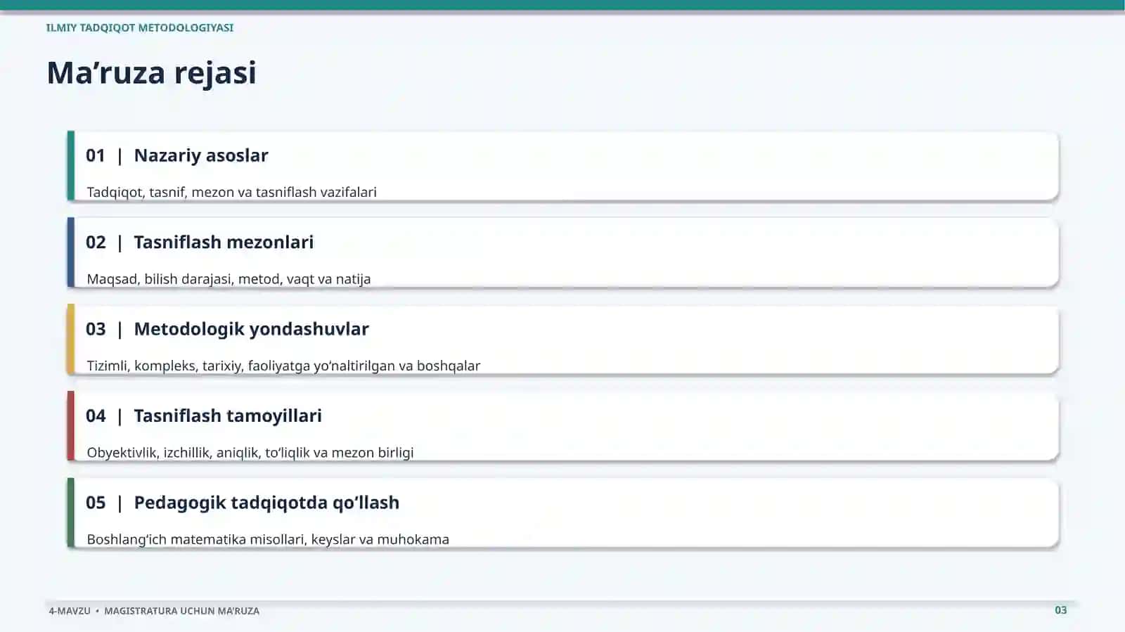 Boshlang‘ich matematik bilimlarga oid ilmiy tadqiqot usullari va metodlari 3