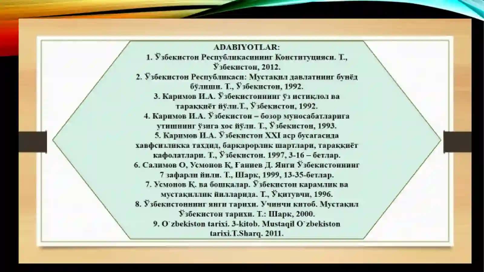 O’ZBEKISTON RESPUBLIKASIDAGI IJTIMOIY O’ZGARISHLAR 3