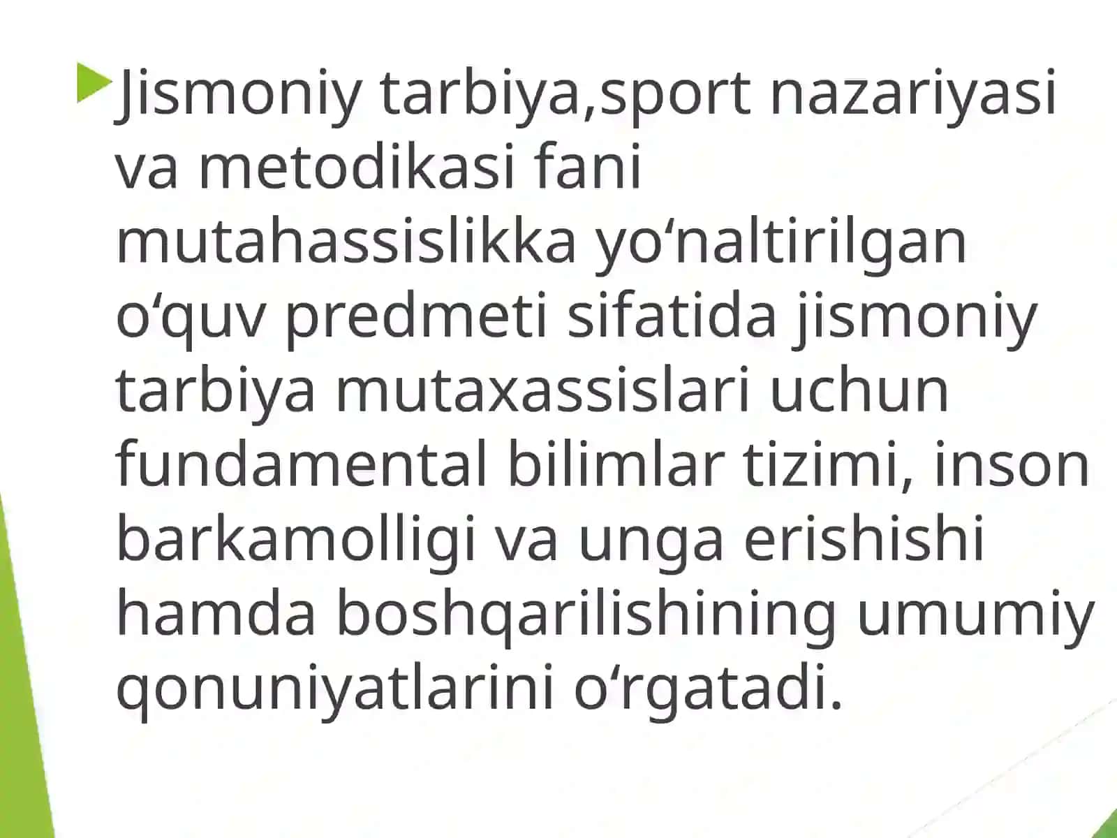 Jismoniy tarbiya, sport nazariyasi va uslubiyati fanining rivojlanishi tarixi hamda ta'qqiyoti 3