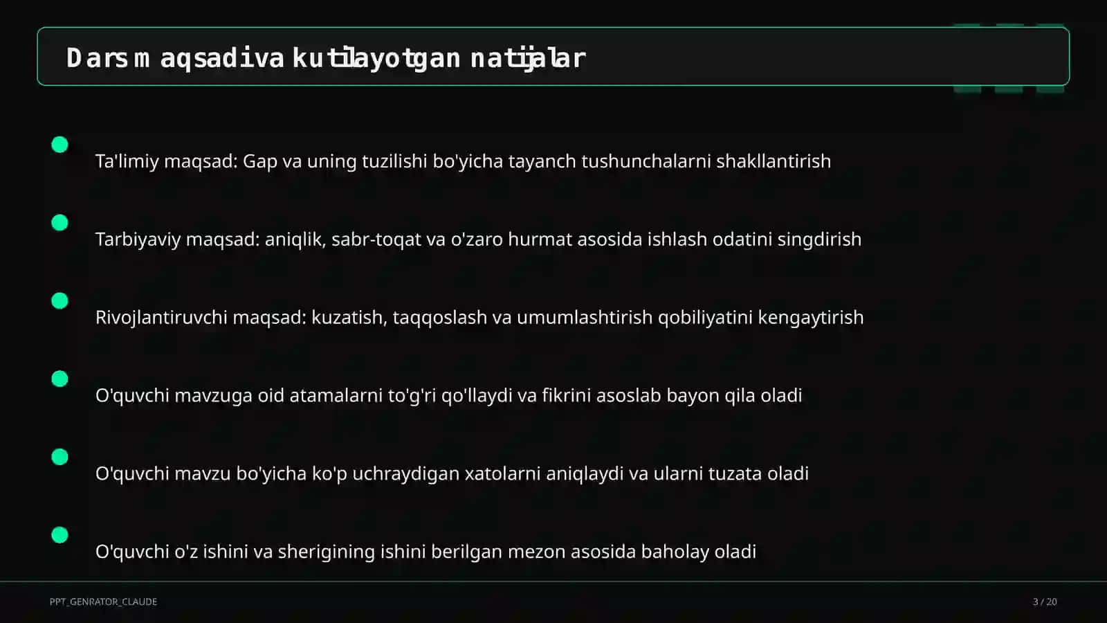 Gap va uning tuzilishi (1-sinf) 3