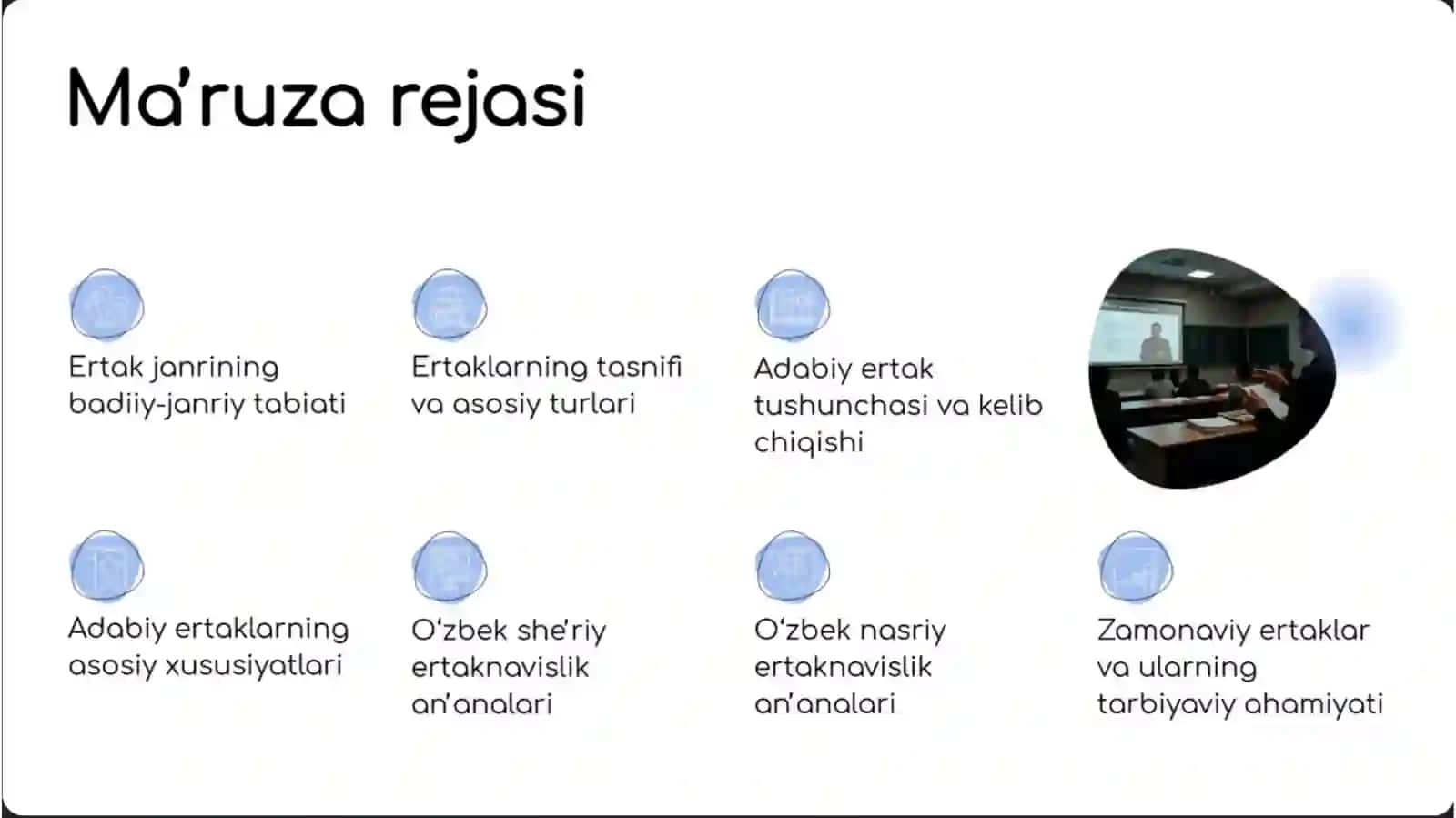 ERTAKLARNING JANRIY TABIATI. ERTAKLAR TASNIFI VA TURLARI. ADABIY ERTAKLAR. ADABIY ERTAKLARGA XOS XUSUSIYATLAR. O'ZBEK ADABIY SHE'RIY VA NASRIY ERTAKNAVISLIK AN'ANALARI 3