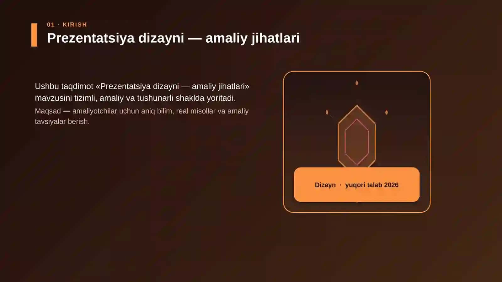 Prezentatsiya dizayni — amaliy jihatlari 3