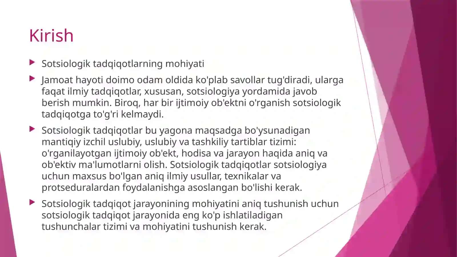 Korrespondensiyaning asosiy xususiyatlari 3