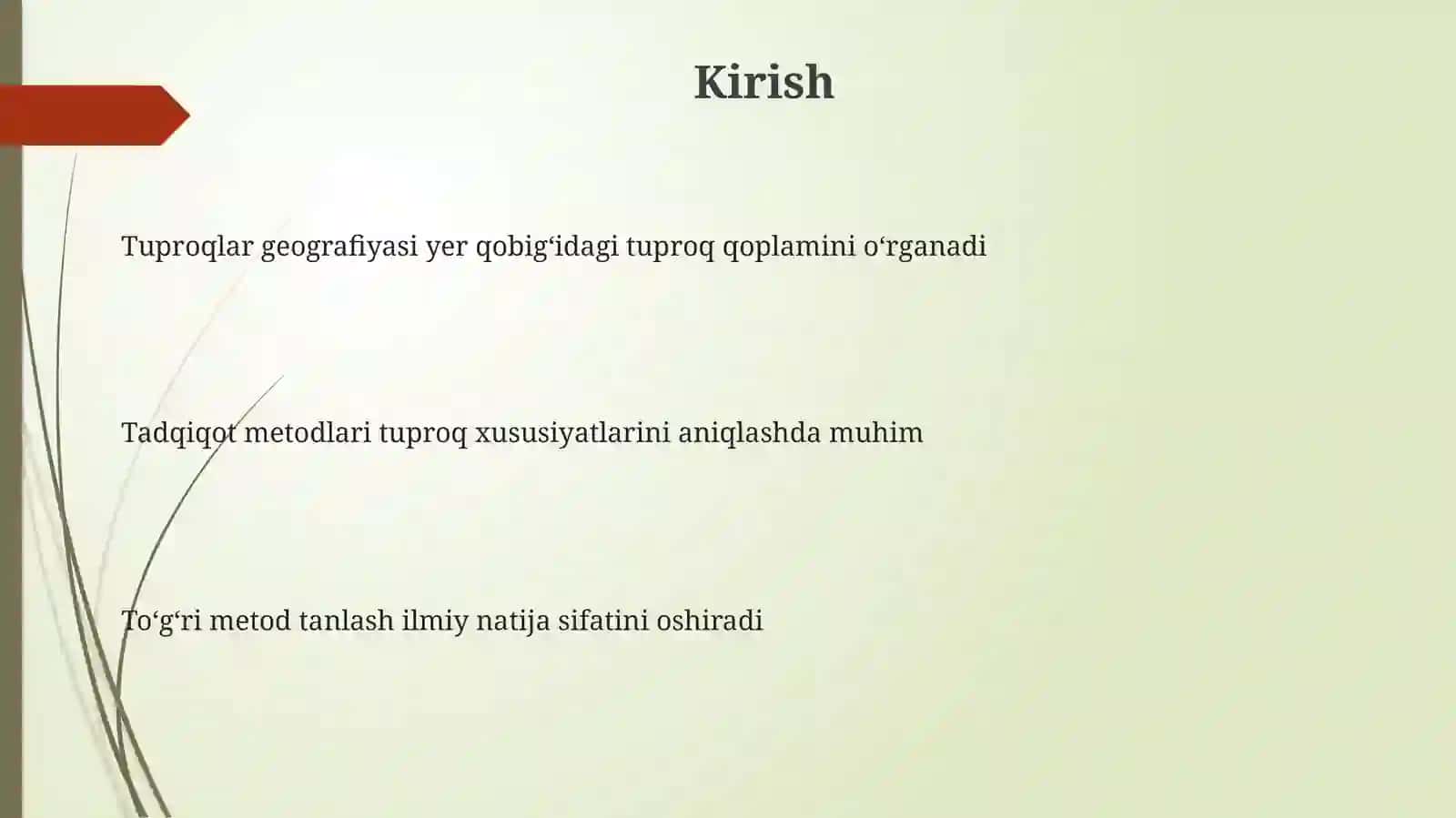 Tuproqlar geografiyasida tadqiqot metodlari 3