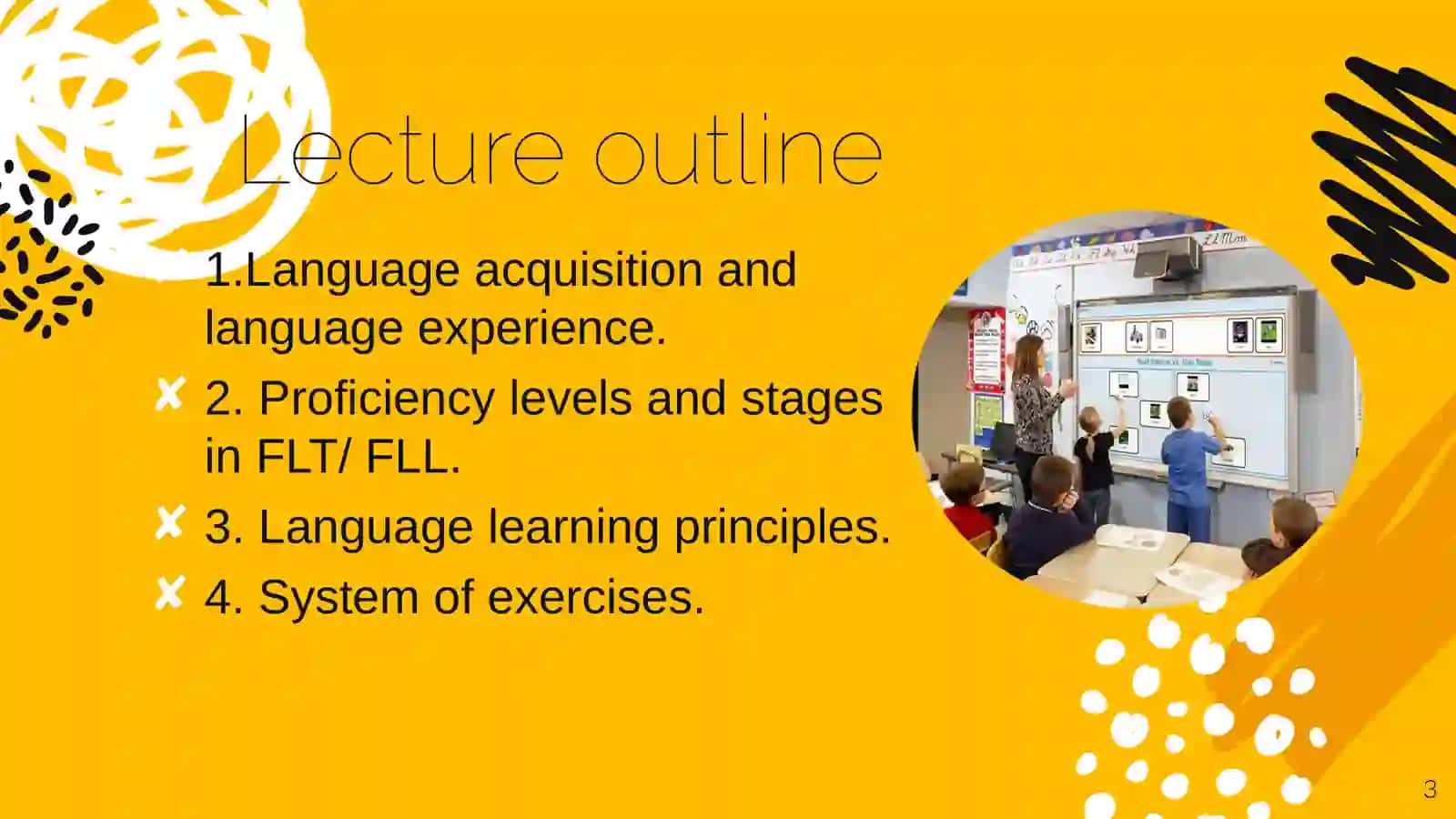 System of exercises in Language Teaching 3