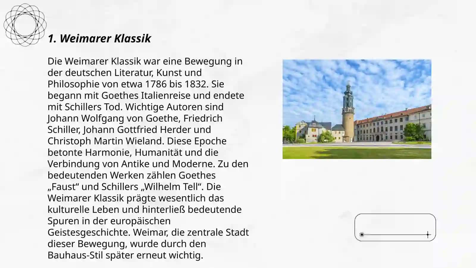 Weimarer Klassik 3