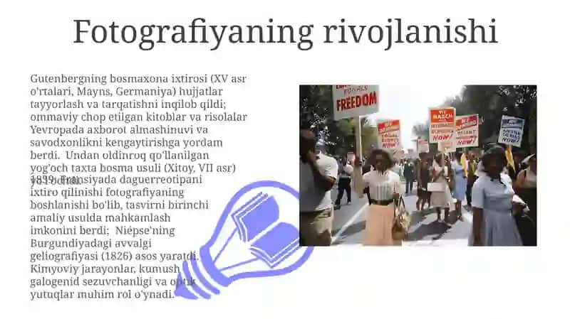 Fotografiyaning rivojlanishi 3