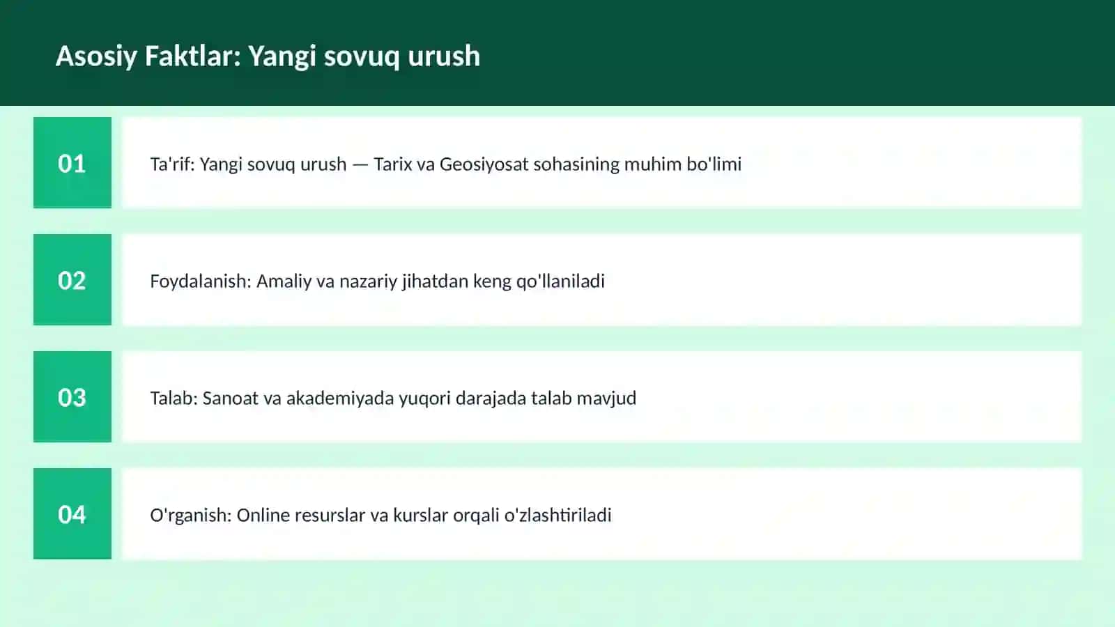 Yangi sovuq urush 3