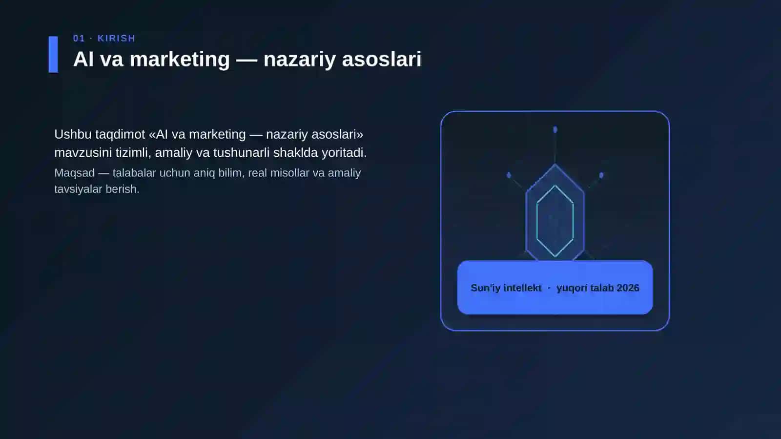 AI va marketing — nazariy asoslari 3