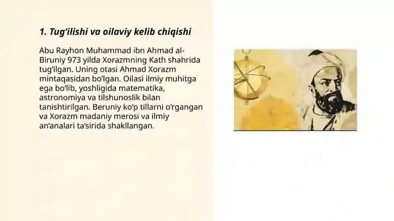 Abu Rayxon Beruniy hayoti 3