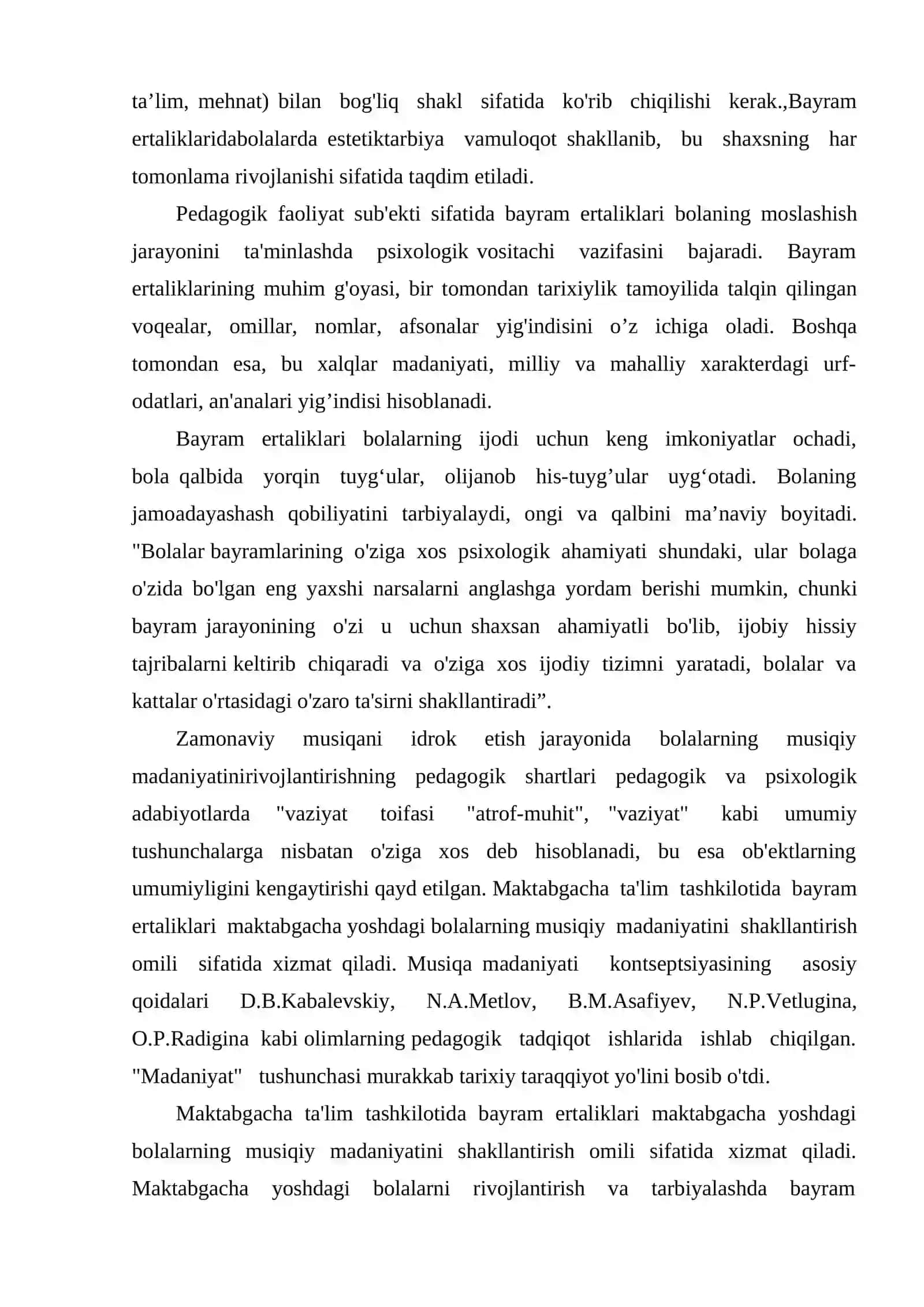 Musiqiy bayram ertaliklari 3