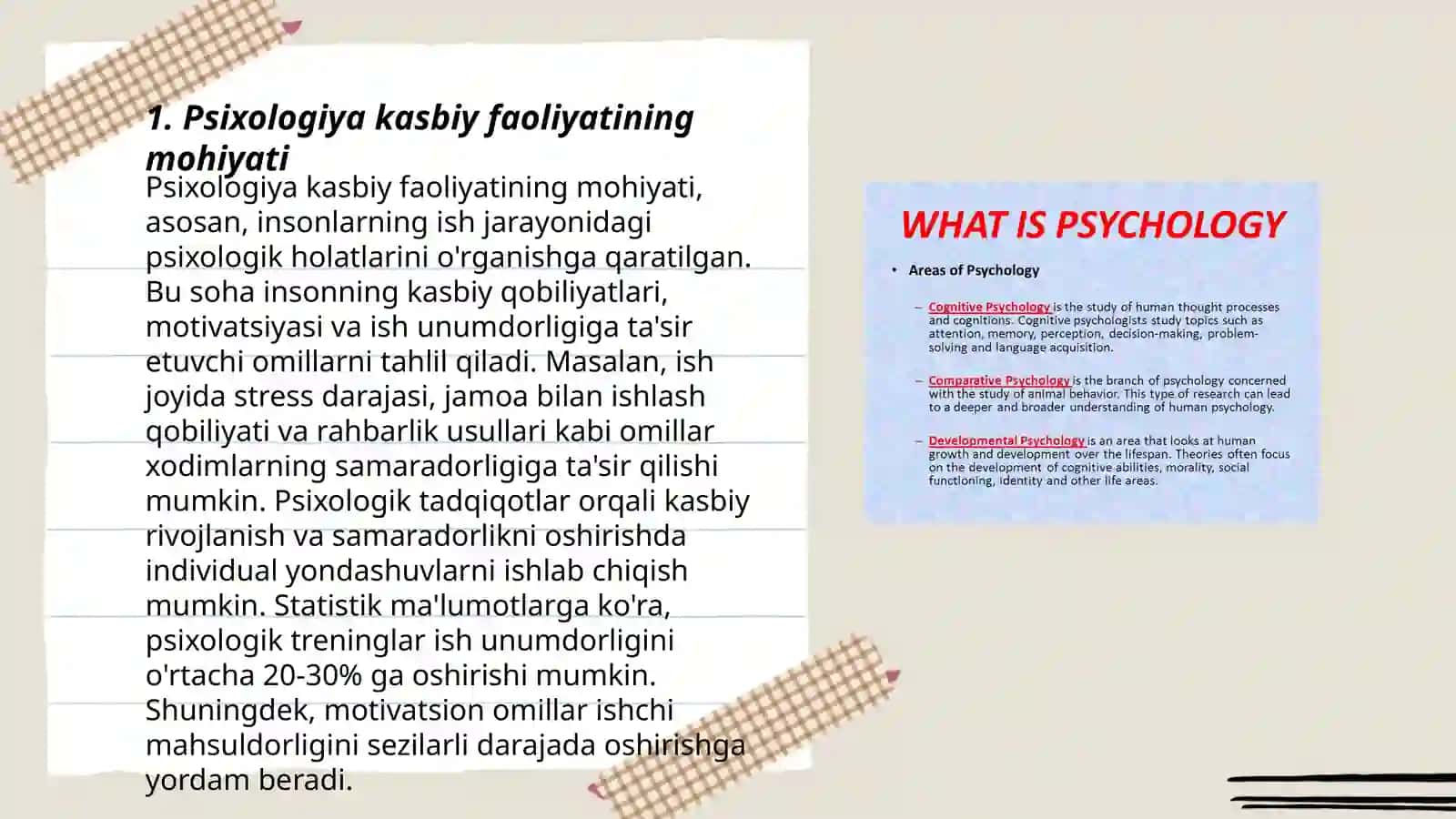 Psixolog kasbiy faoliyati va psixologiya metodlari 3