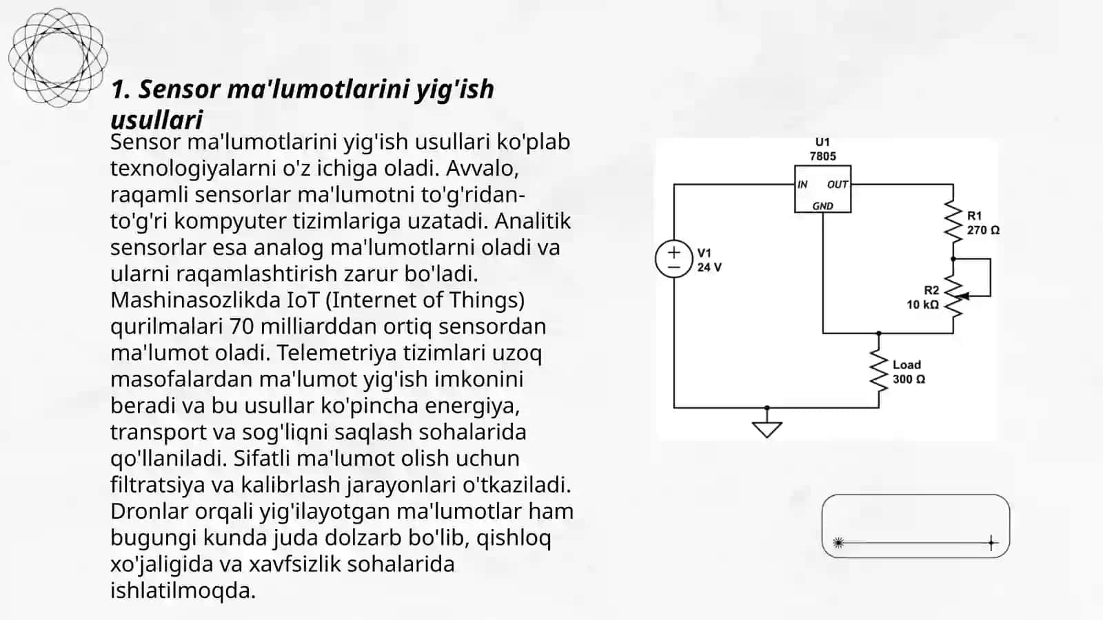 Sensor ma'lumotlarini yig'ish usullari 3