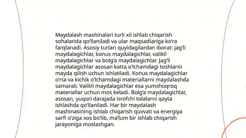 Maydalash mashinalari 3