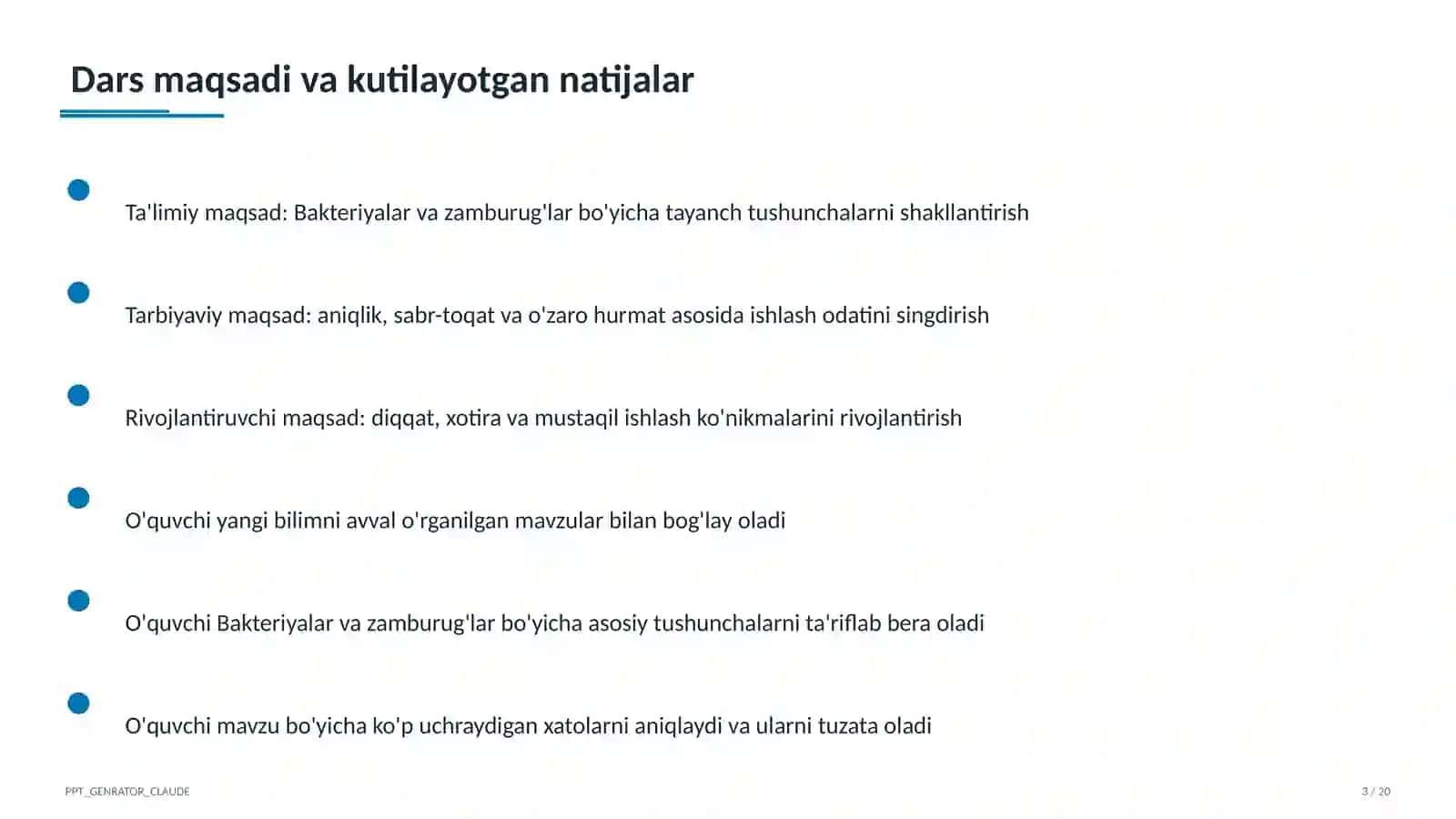 Bakteriyalar va zamburug'lar (6-sinf) 3