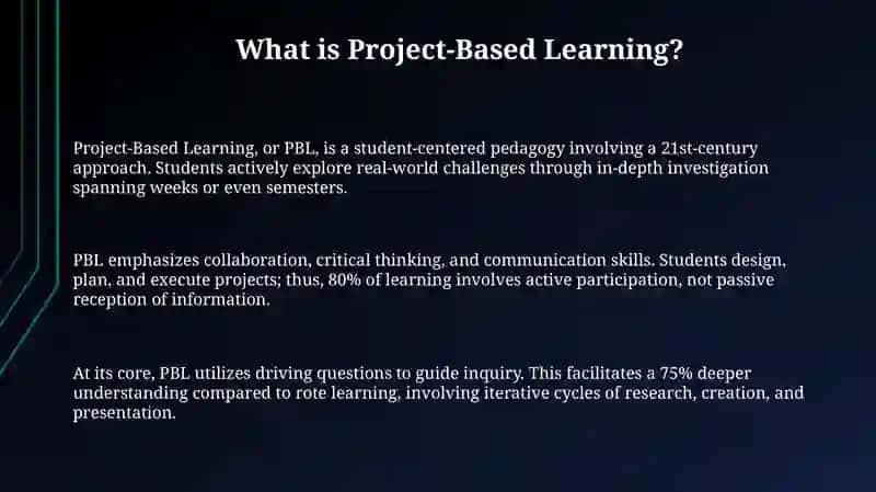 Project-Based Learning 3