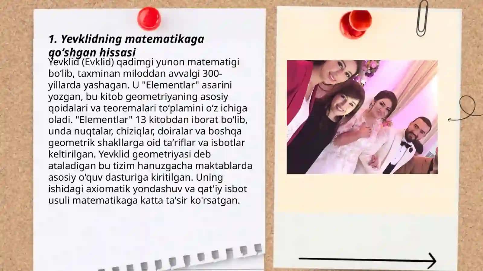 Yevklid va Eratosfen hayoti va ijodi haqida ma'lumot 3