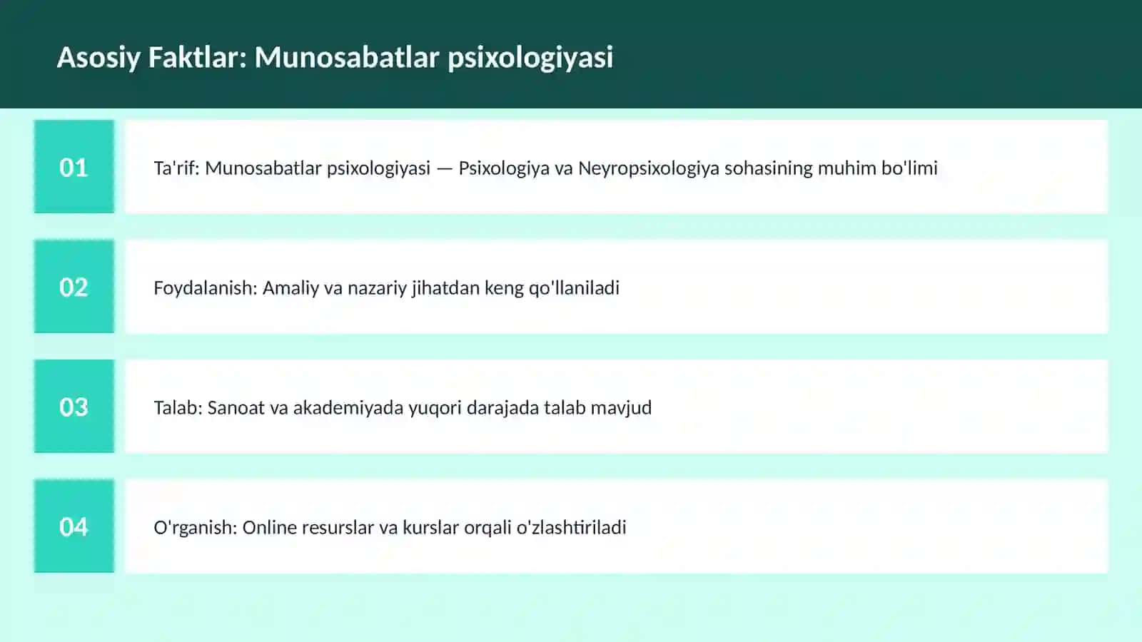 Munosabatlar psixologiyasi 3
