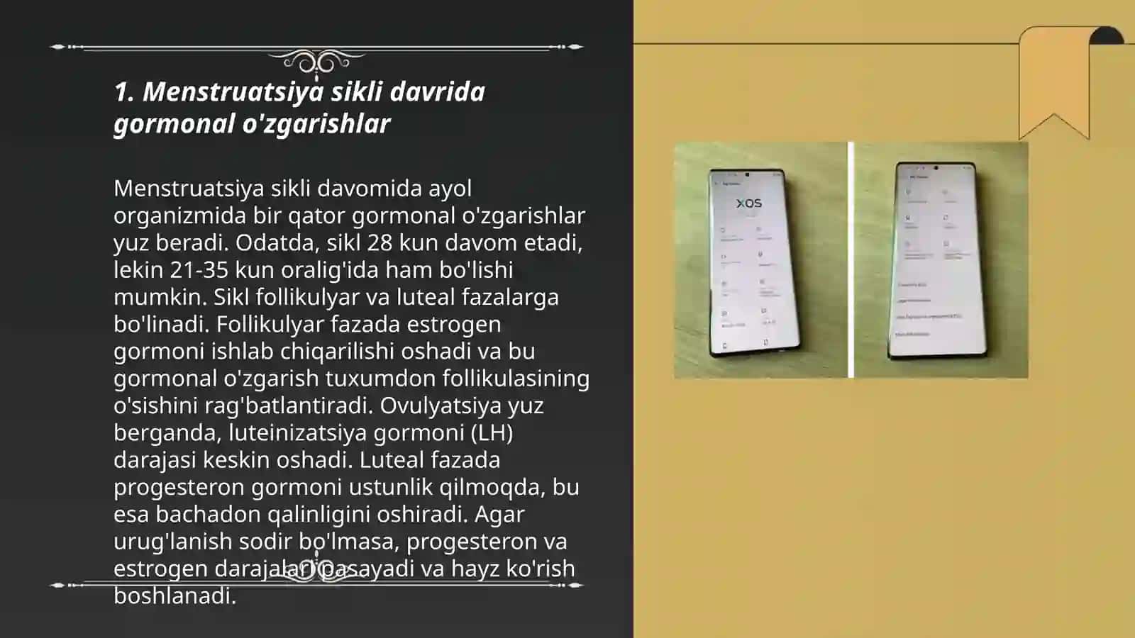 Menstruatsiya siklining ayollarda kechadigan biokimyoviy jarayoni 3