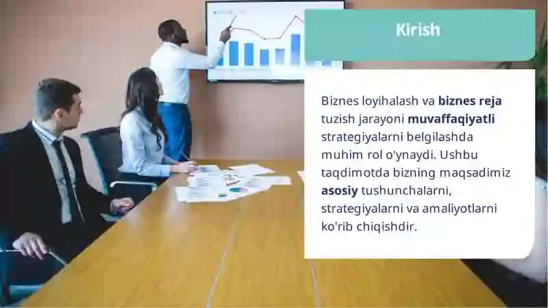 Biznesloyihalash va biznes rejalar 3