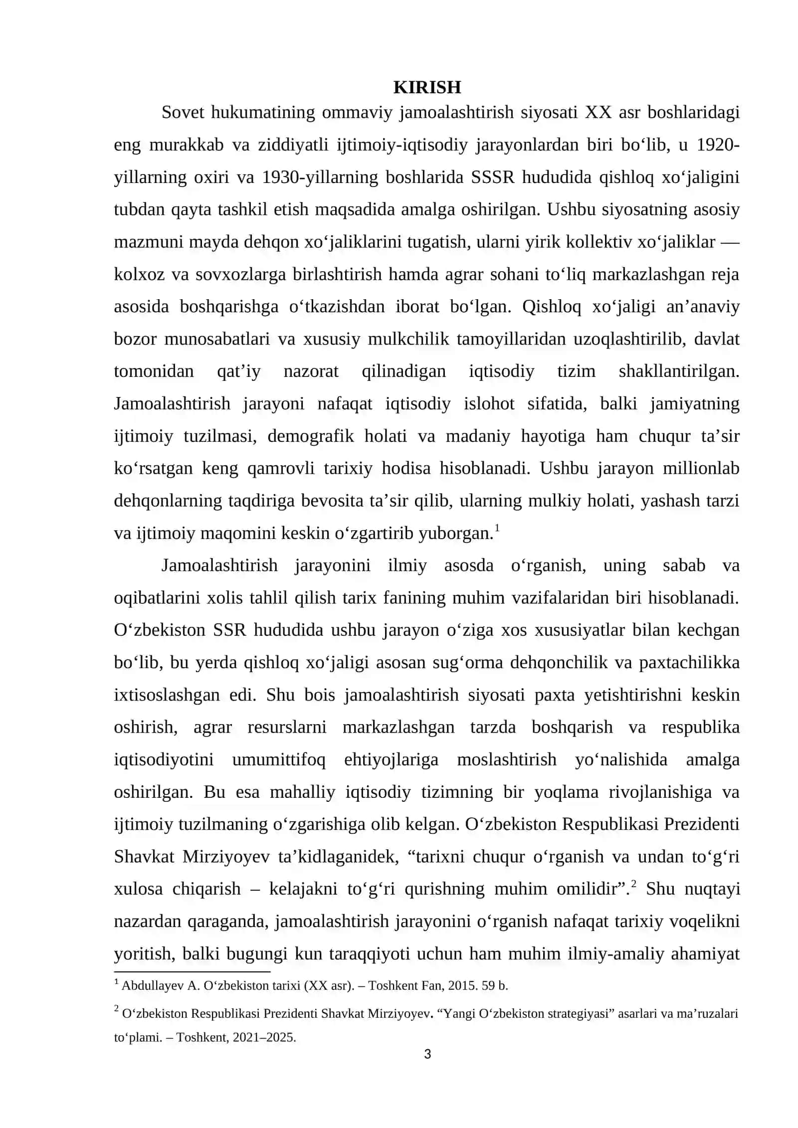 Sovet hukumatining ommaviy jamoalashtirish siyosati va uning oqibatlari 3