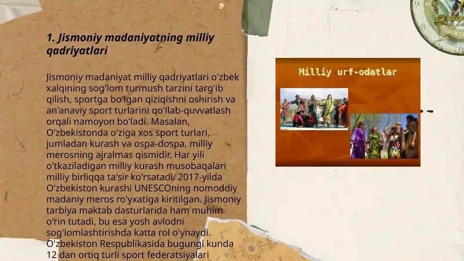 Jismoniy madaniyatning milliy qadriyatlari va ularning o‘rn 3