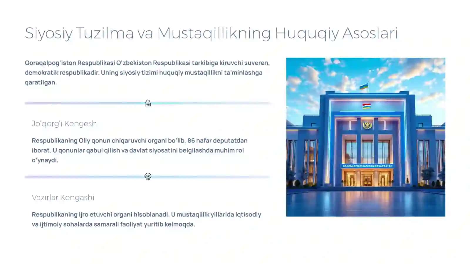 Mustaqillik Yillarida Qoraqalpog‘iston Respublikasi 3