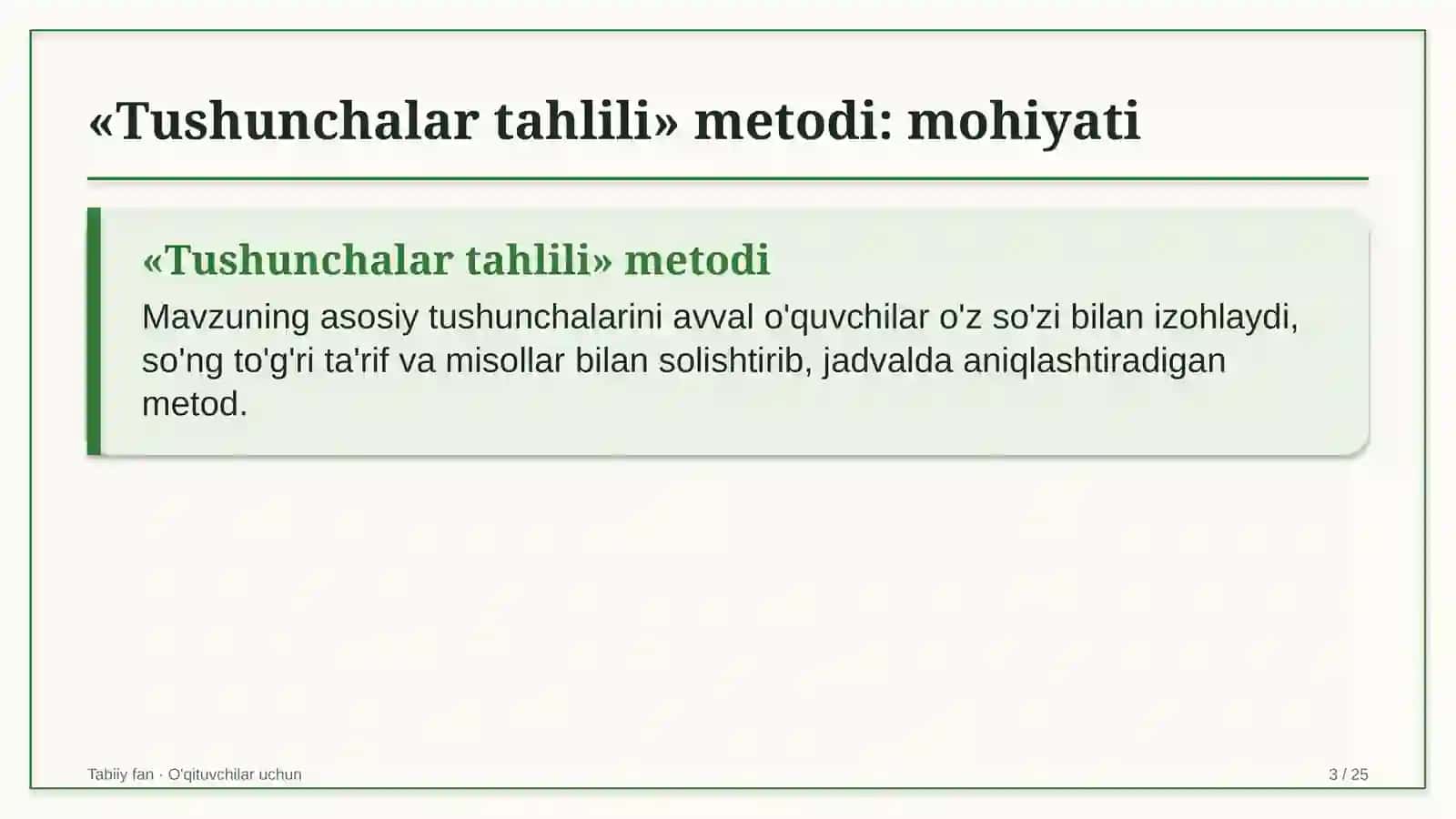 tabiiy fan darslarida tushunchalar tahlili metodidan foydalanish 4835 3