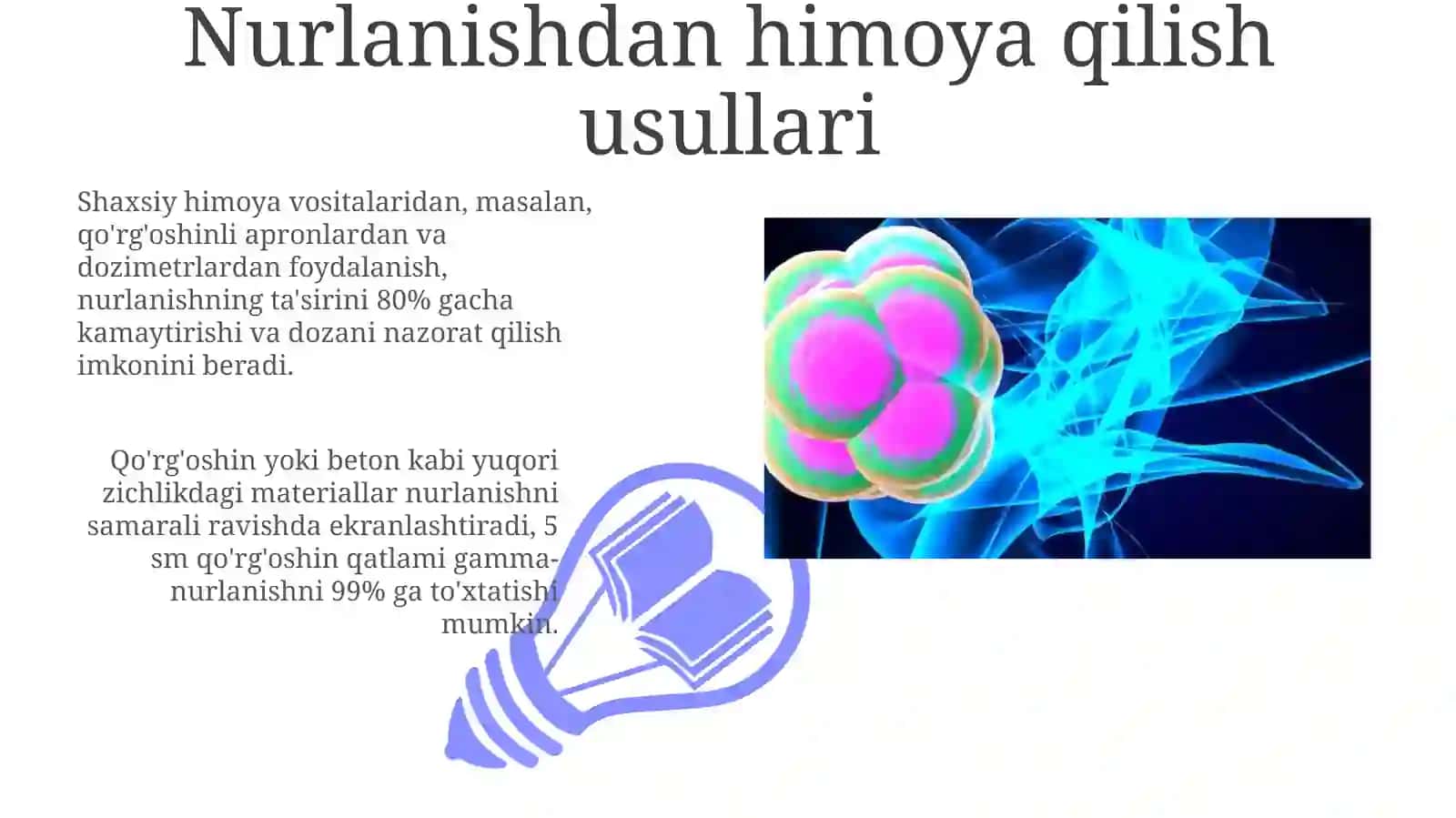 Ionlashtiruvchi nurlarning normal to'qimalarga ta'siri 3