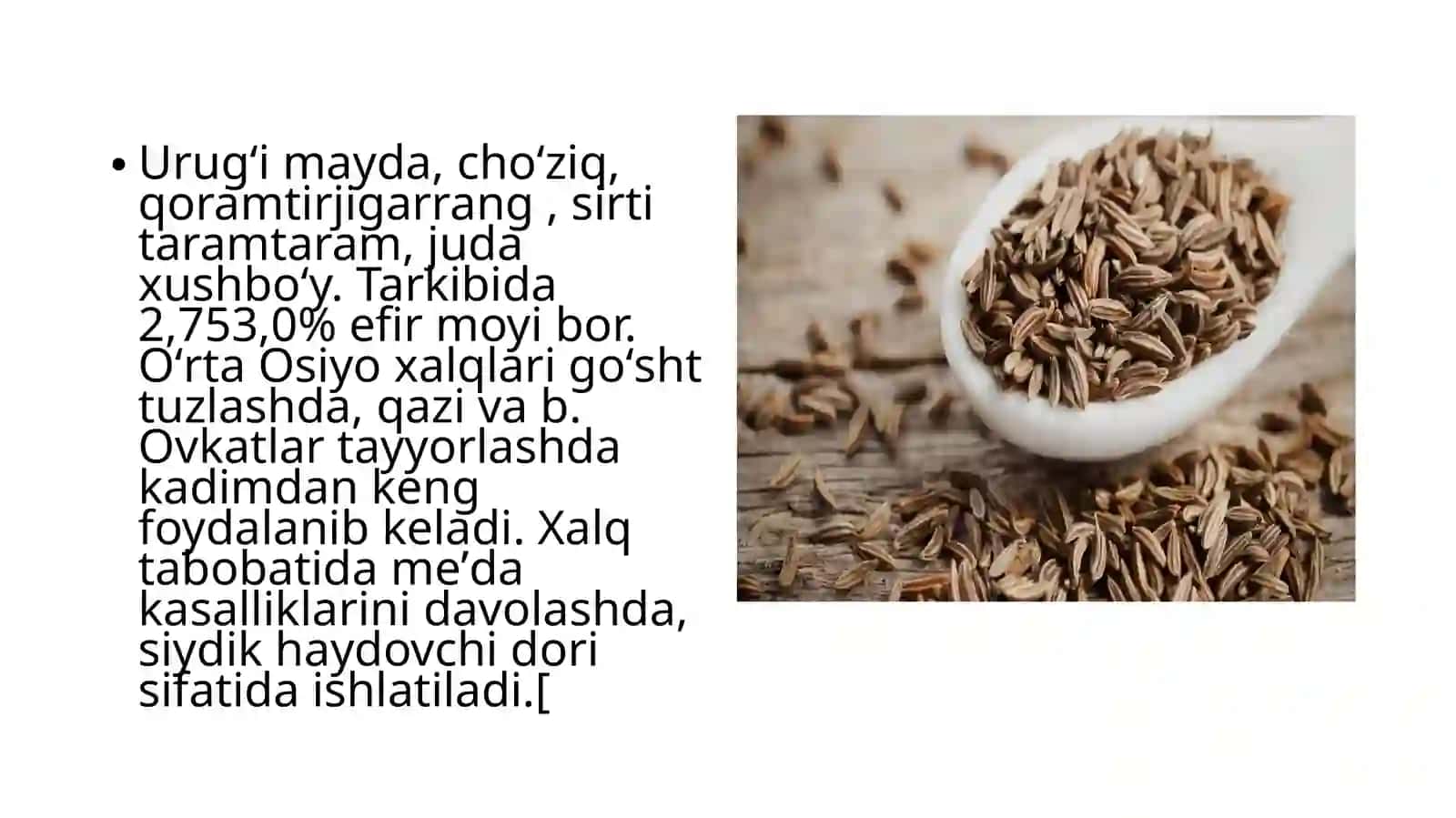 Zira (Bunium persicum) 3
