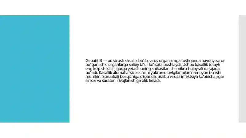 Gepatitlar :B,C,D 3