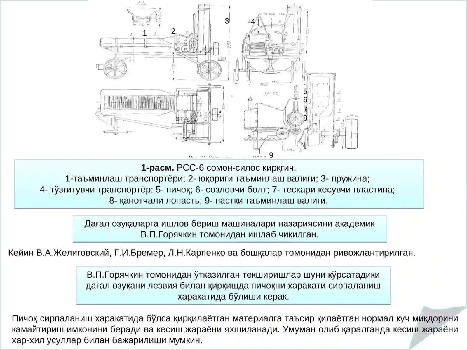ДАҒАЛ ОЗУКАЛАРНИ МАЙДАЛАШ МАШИНАЛАРИ ВА ЭНЕРГИЯ МАНБАЛАРИ 3