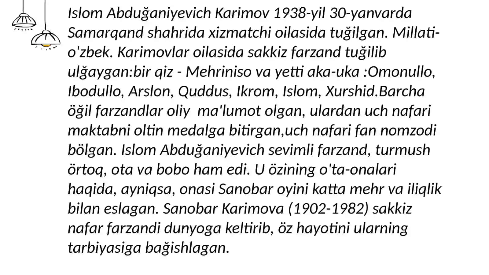 Islom Abduğaniyevich Karimov 3
