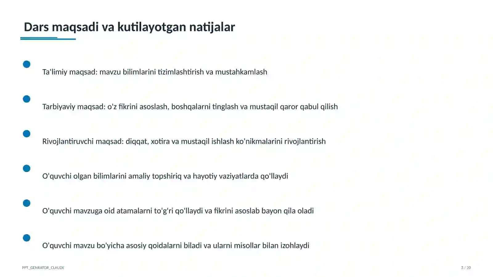 So'zning tarkibi: o'zak va qo'shimcha (3-sinf) 3