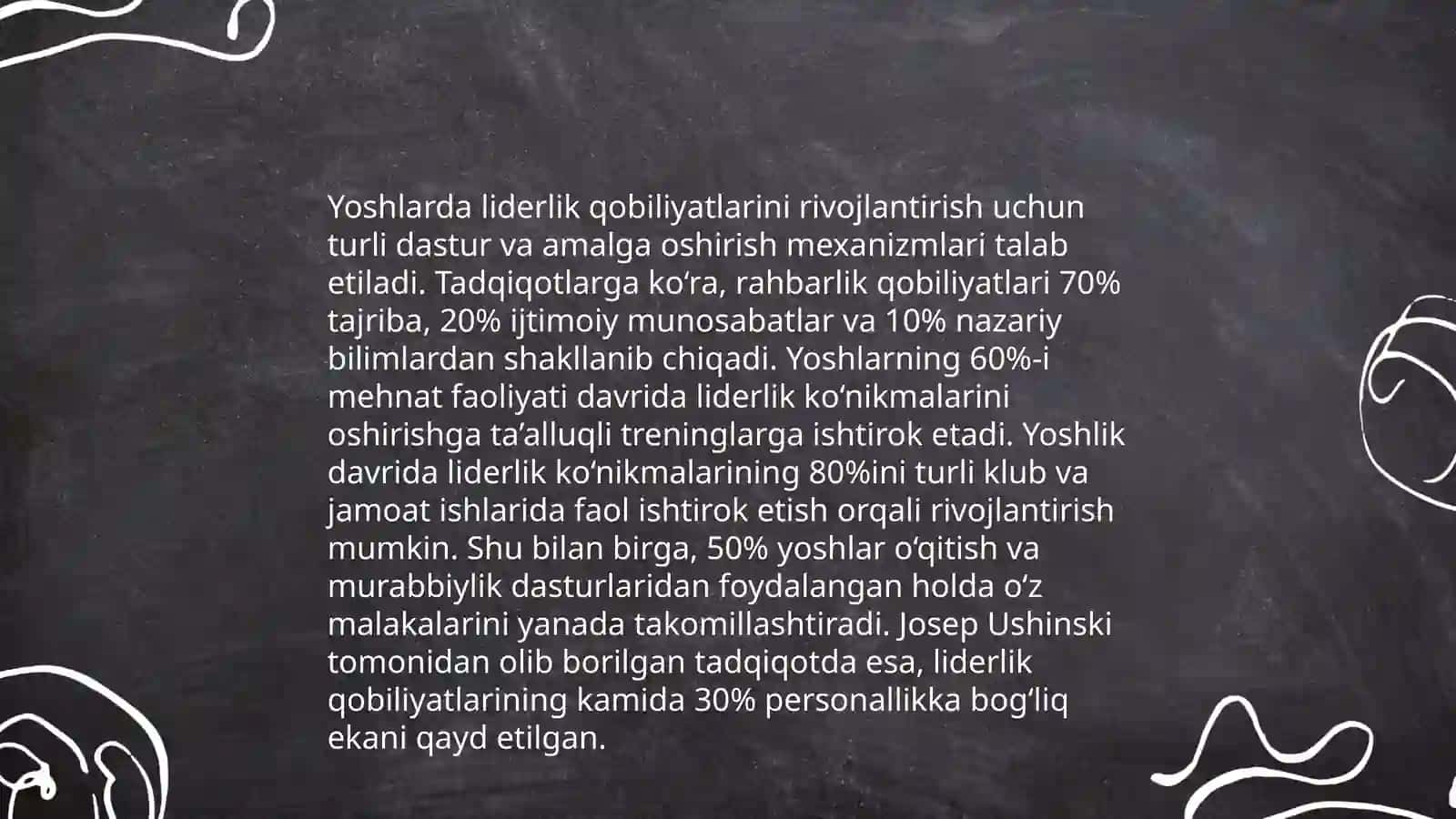 Yoshlarda liderlik qobiliyatlarini rivojlantirish 3