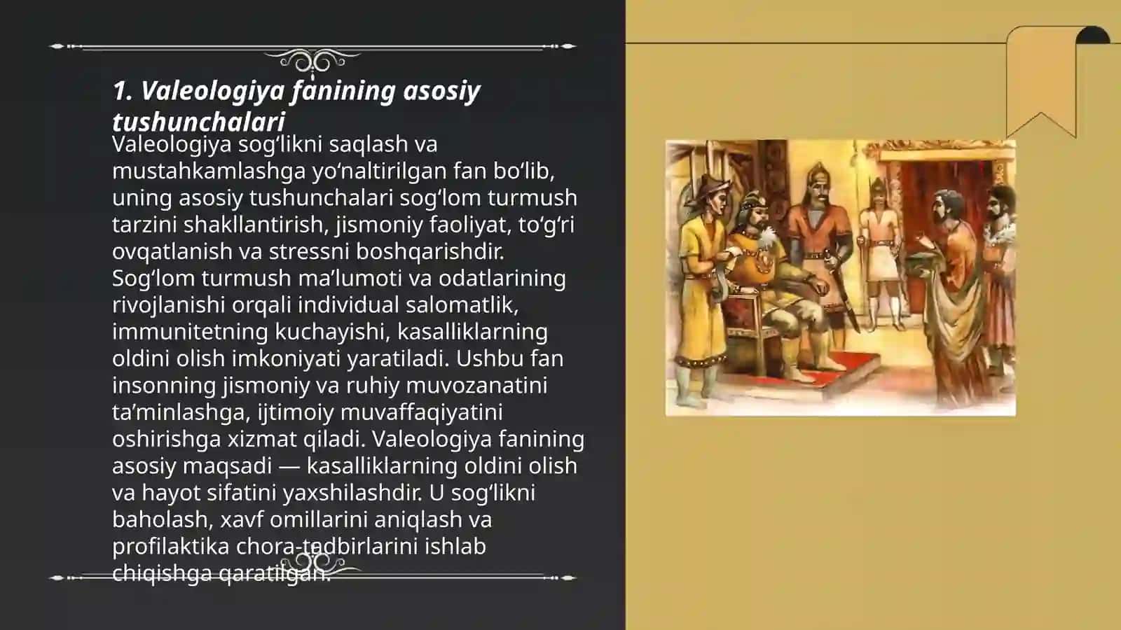 Valeologiya fanining asosiy tushunchalari 3