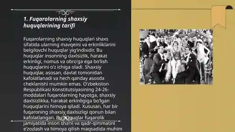 Fuqarolarning shaxsiy huquq va erkinliklari uning konstitutsiyada mustahkamlanishi 3