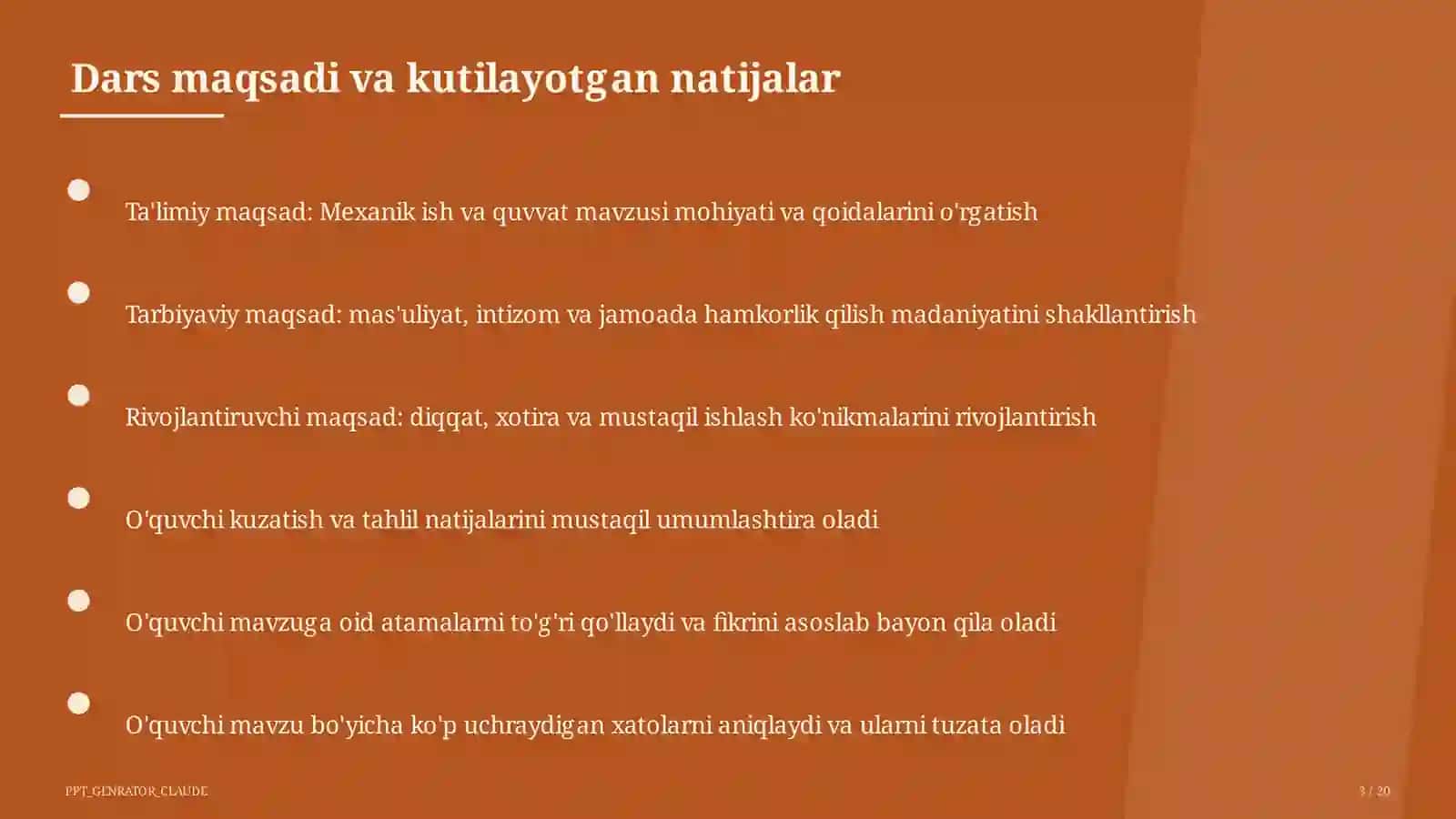 Mexanik ish va quvvat (7-sinf) 3