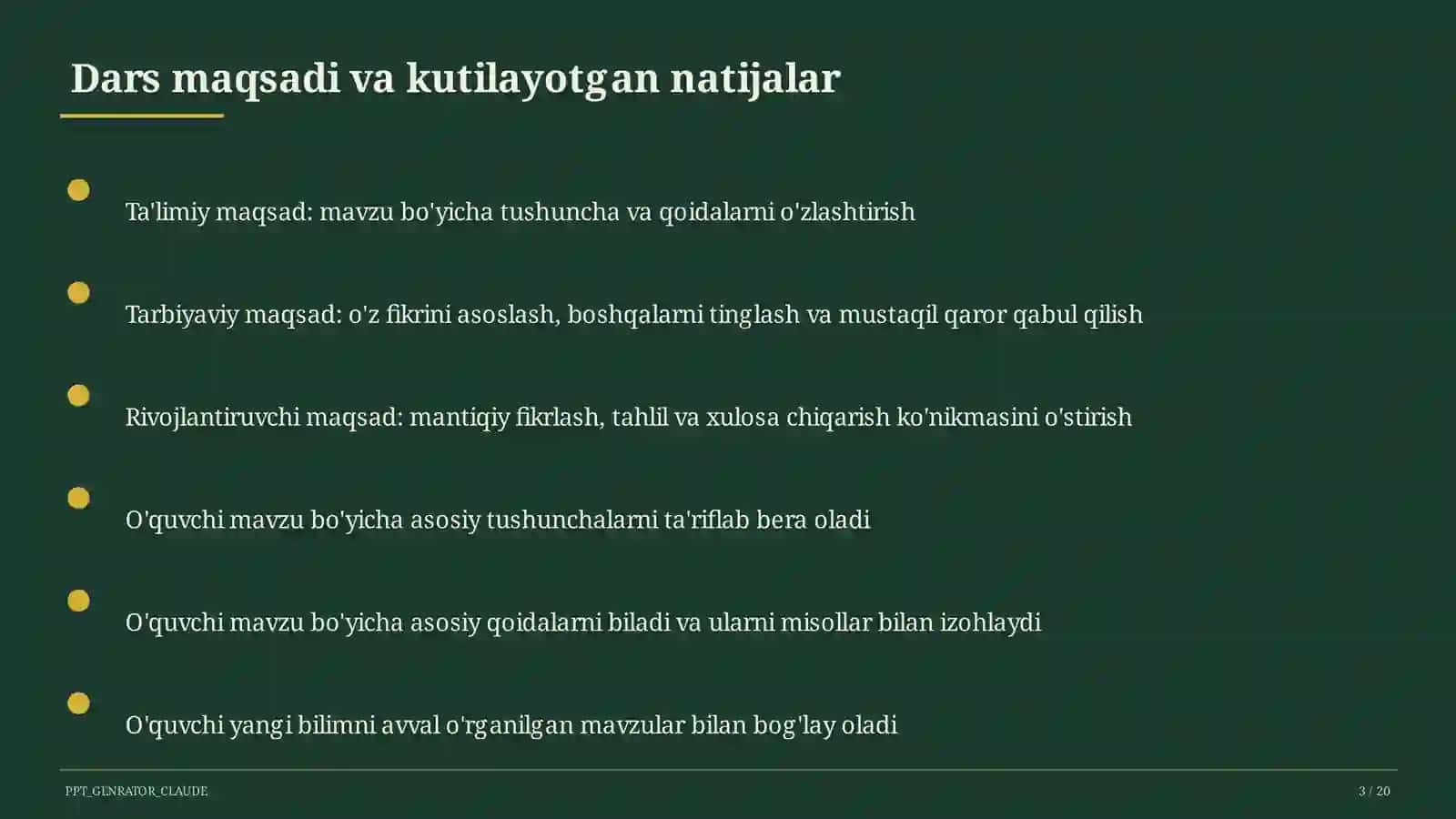 Informatika va axborot texnologiyalari (5–11) — o'quvchilar uchun 3