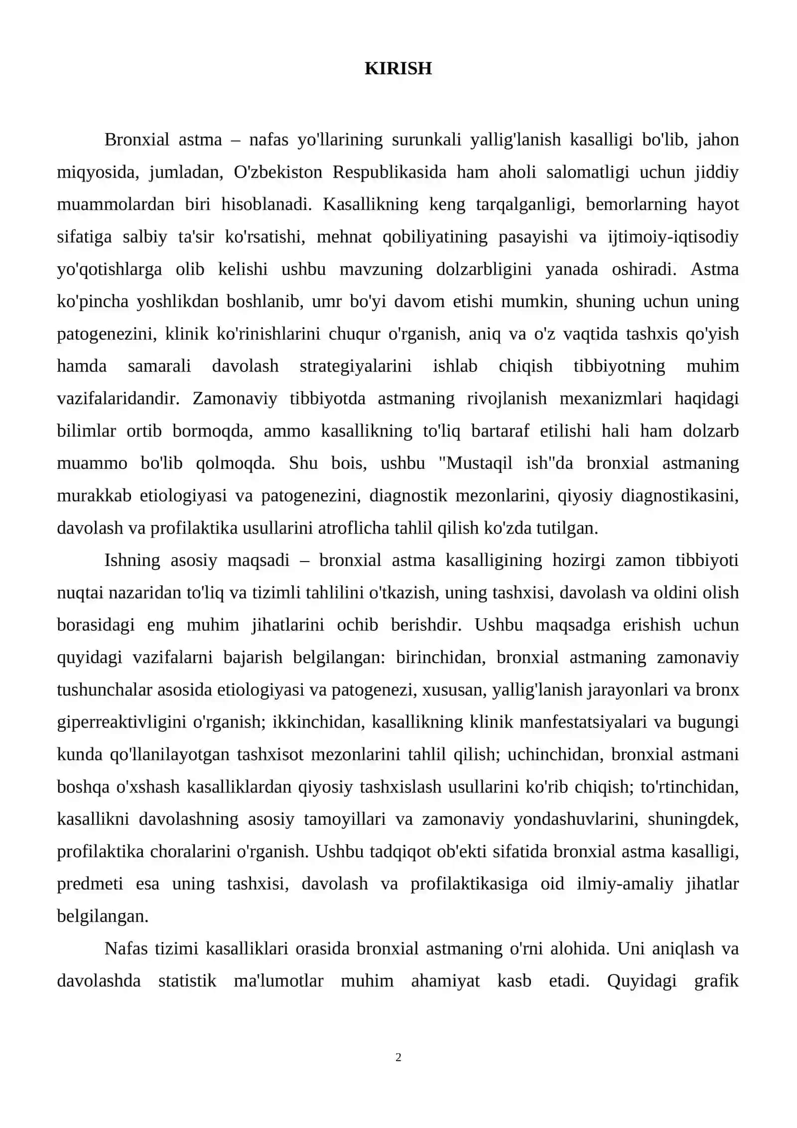 Bronxial astmaning tashxisot mezonlari.Qiyosiy tashxisi. Davosi.Prafilaktikasi. 3