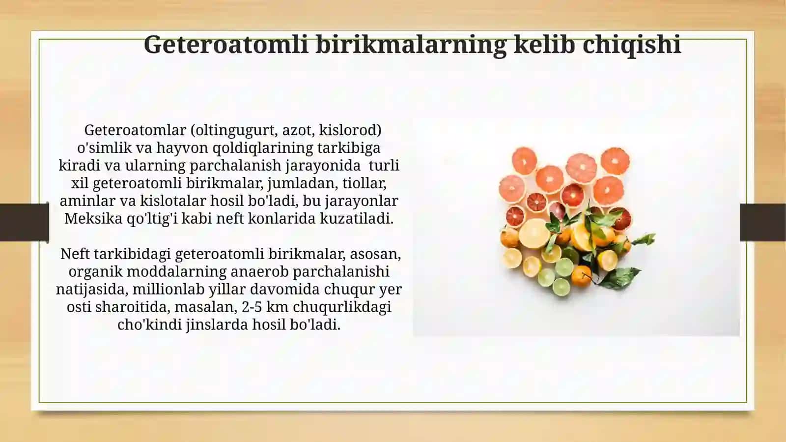 Neft tarkibidagi geteroatomli birikmalar 3