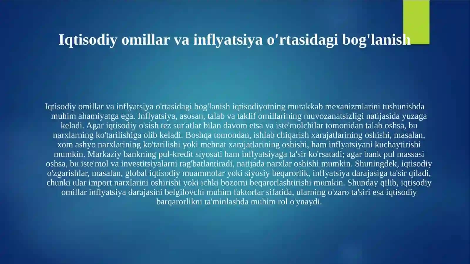 Inflatsiya riskni baholash 3