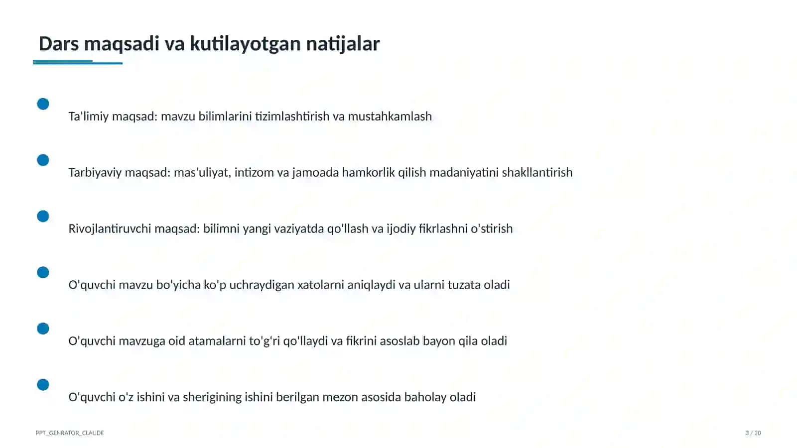 Issiqlik hodisalari: temperatura va ichki energiya (8-sinf) 3