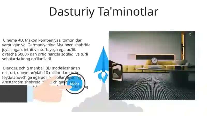 3D Modellashtirish Dasturlari 3