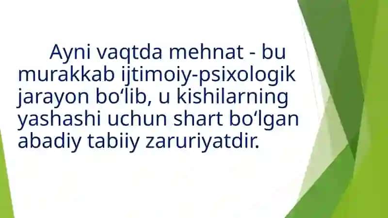 Mehnatni boshqarish usullari 3