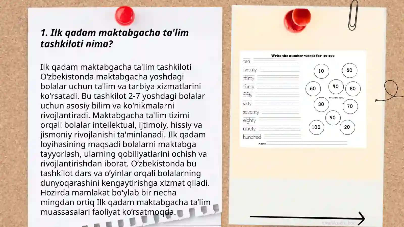 Ilk qadam maktabgacha ta'lim tashkilotining davlat o'quv dasturining mano mazmun moxiyati 3
