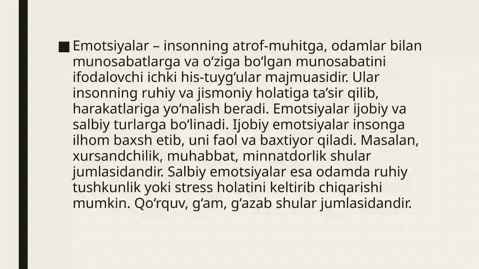 Emotsiyalar va ularning tavsifi 3